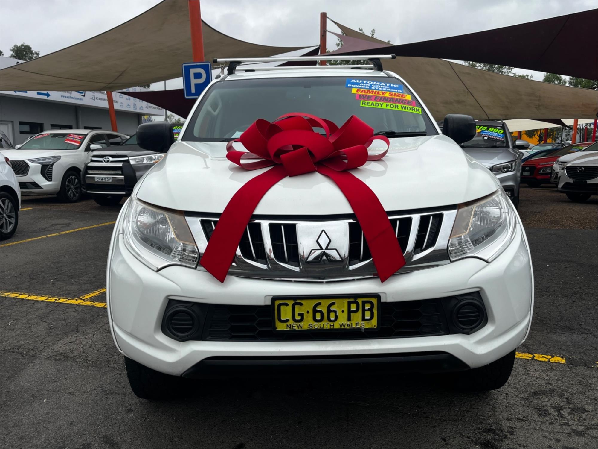 2015 MITSUBISHI TRITON MQ MY16 GLX (4x4) 5 SP AUTOMATIC DUAL CAB UTILITY