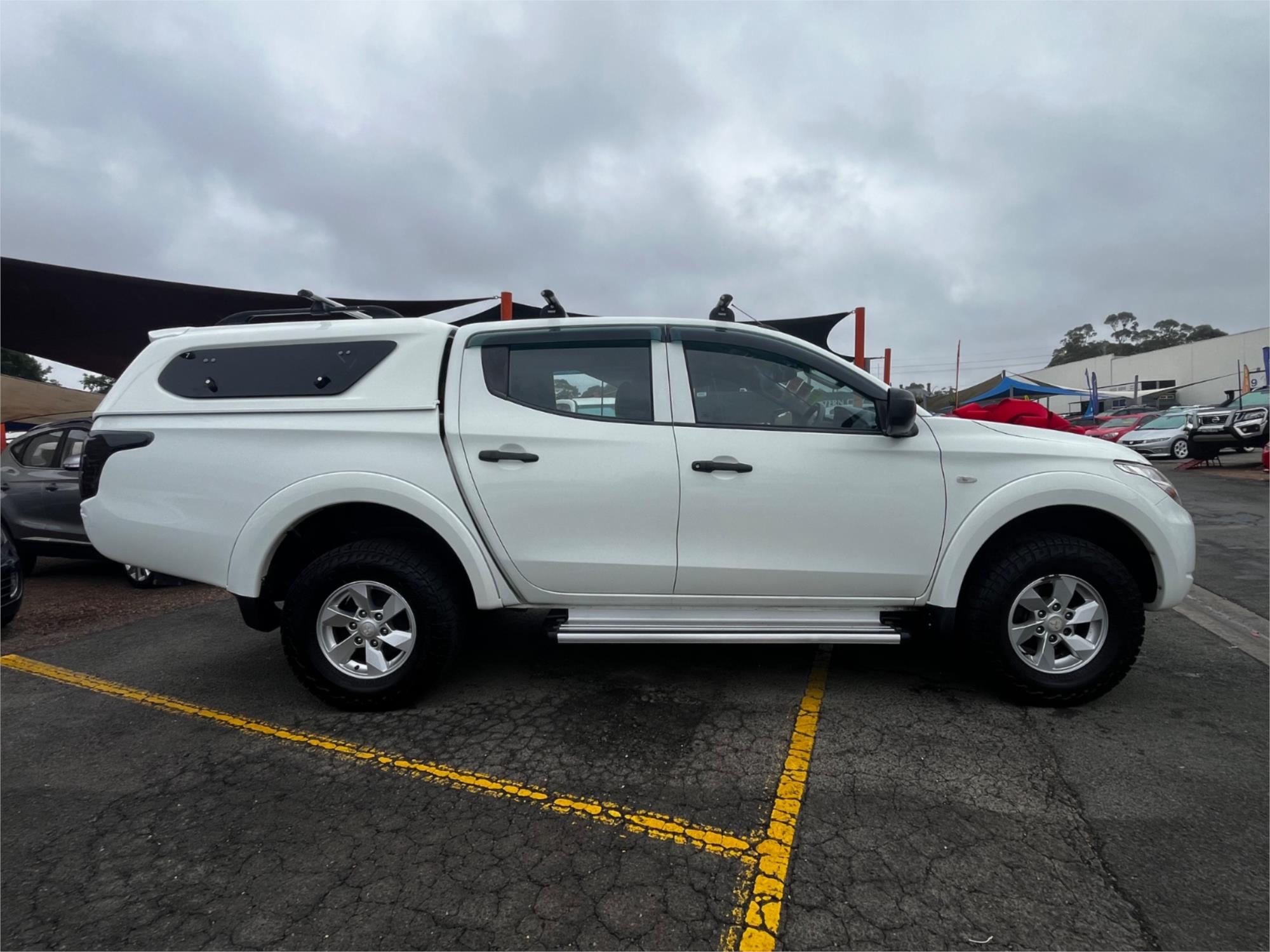 2015 MITSUBISHI TRITON MQ MY16 GLX (4x4) 5 SP AUTOMATIC DUAL CAB UTILITY