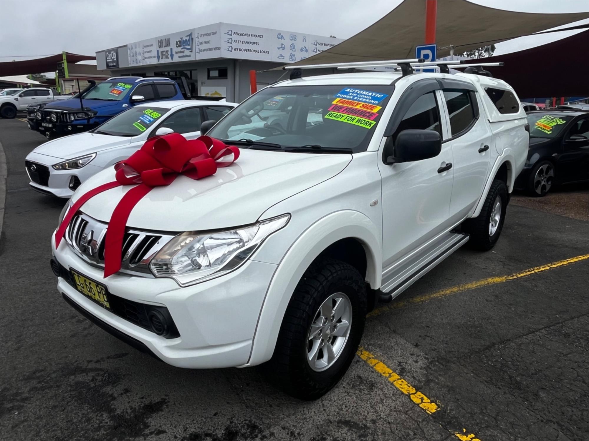 2015 MITSUBISHI TRITON MQ MY16 GLX (4x4) 5 SP AUTOMATIC DUAL CAB UTILITY