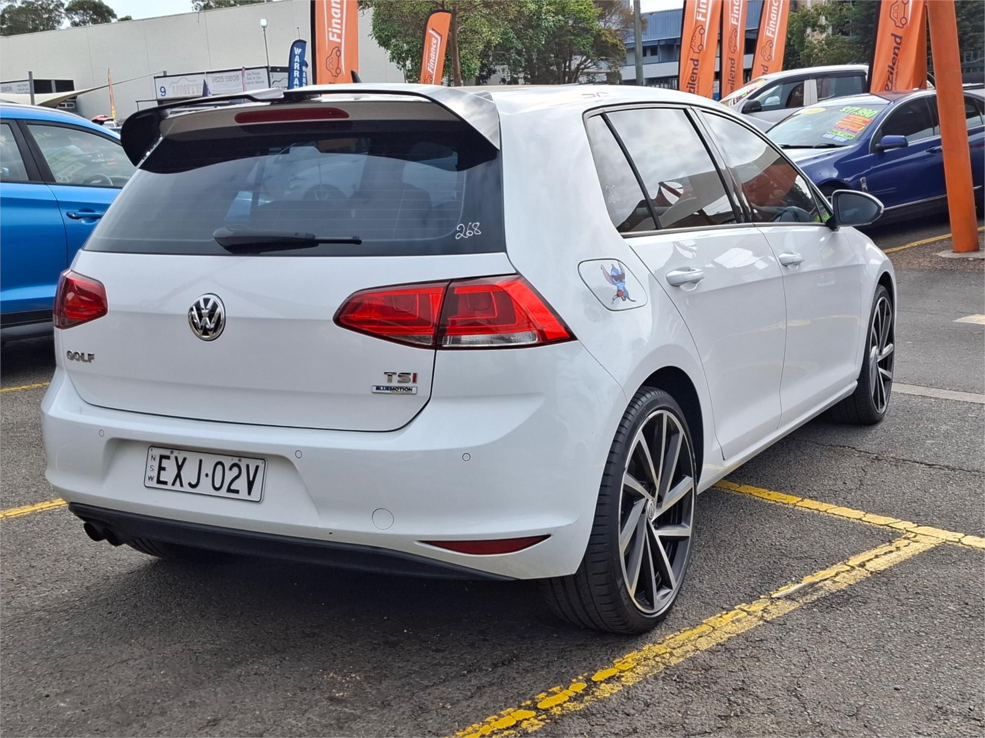 2015 VOLKSWAGEN GOLF AU MY16 92 TSI 7 SP AUTO DIRECT SHIFT 5D HATCHBACK
