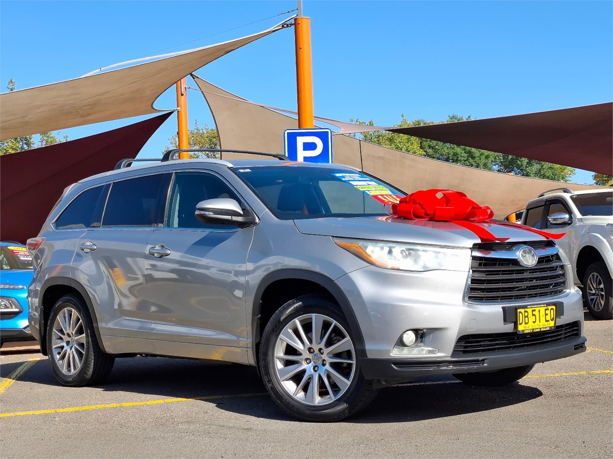 2014 TOYOTA KLUGER GSU55R GRANDE (4x4) 6 SP AUTOMATIC 4D WAGON