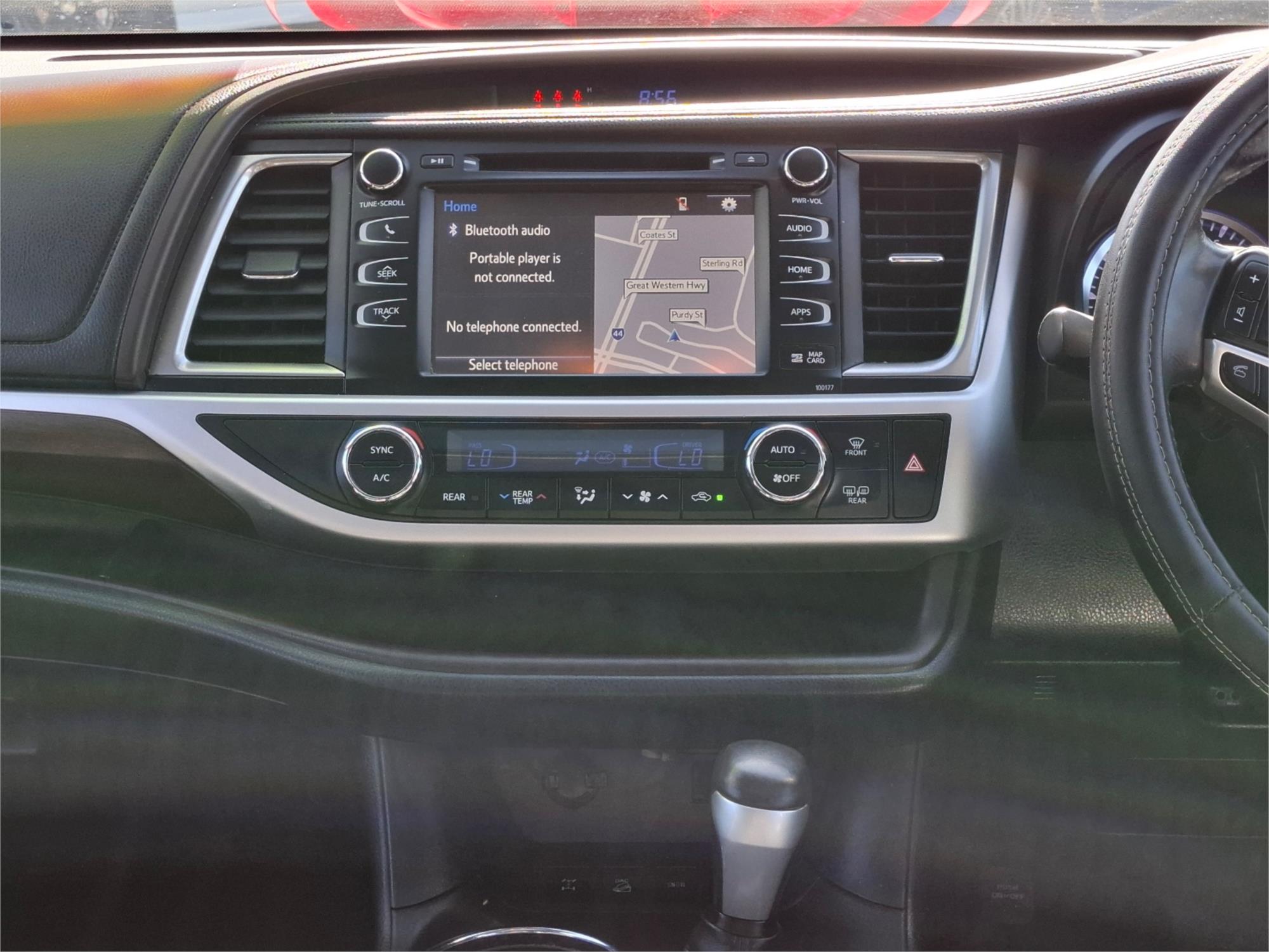 2014 TOYOTA KLUGER GSU55R GRANDE (4x4) 6 SP AUTOMATIC 4D WAGON