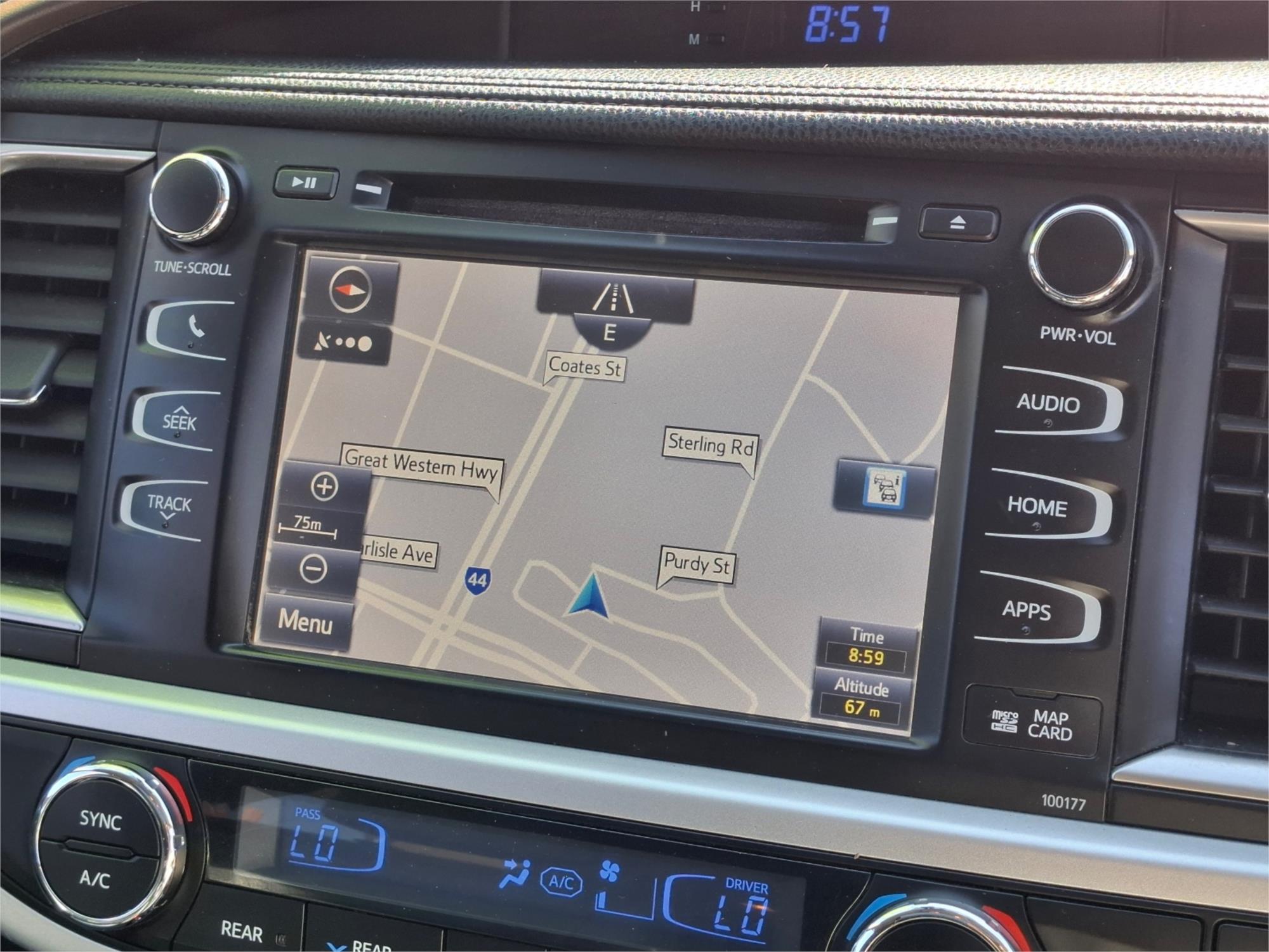 2014 TOYOTA KLUGER GSU55R GRANDE (4x4) 6 SP AUTOMATIC 4D WAGON