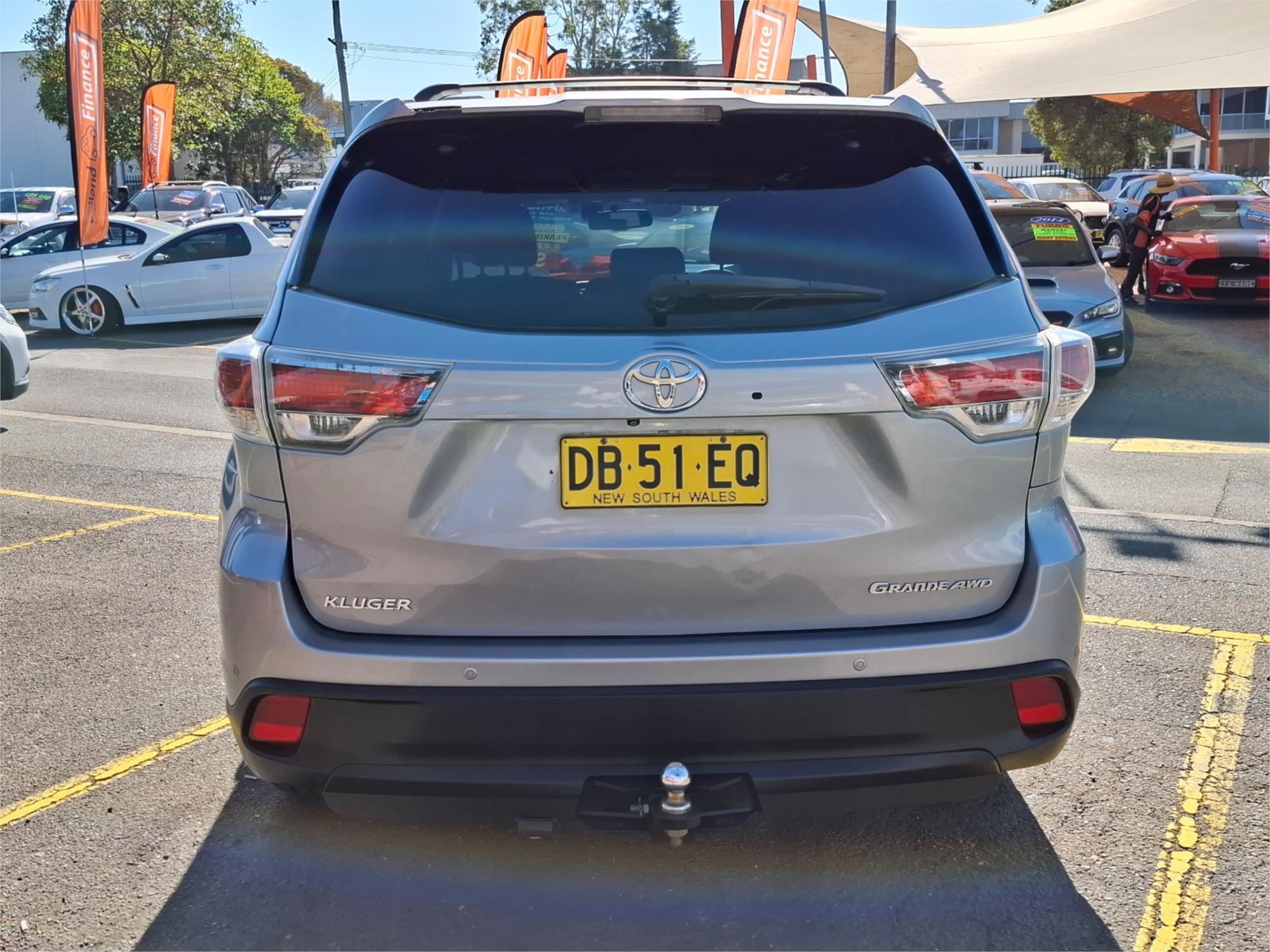 2014 TOYOTA KLUGER GSU55R GRANDE (4x4) 6 SP AUTOMATIC 4D WAGON