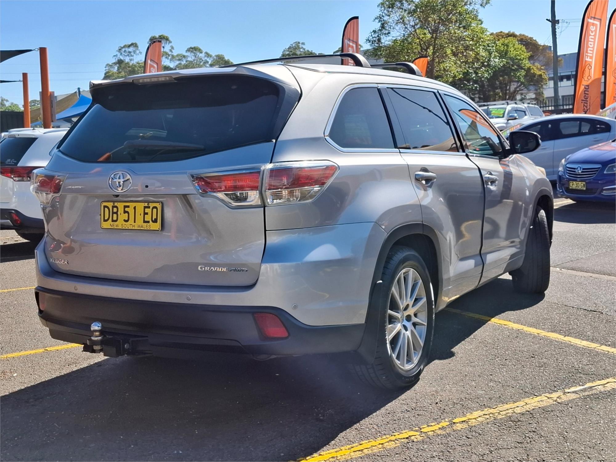 2014 TOYOTA KLUGER GSU55R GRANDE (4x4) 6 SP AUTOMATIC 4D WAGON
