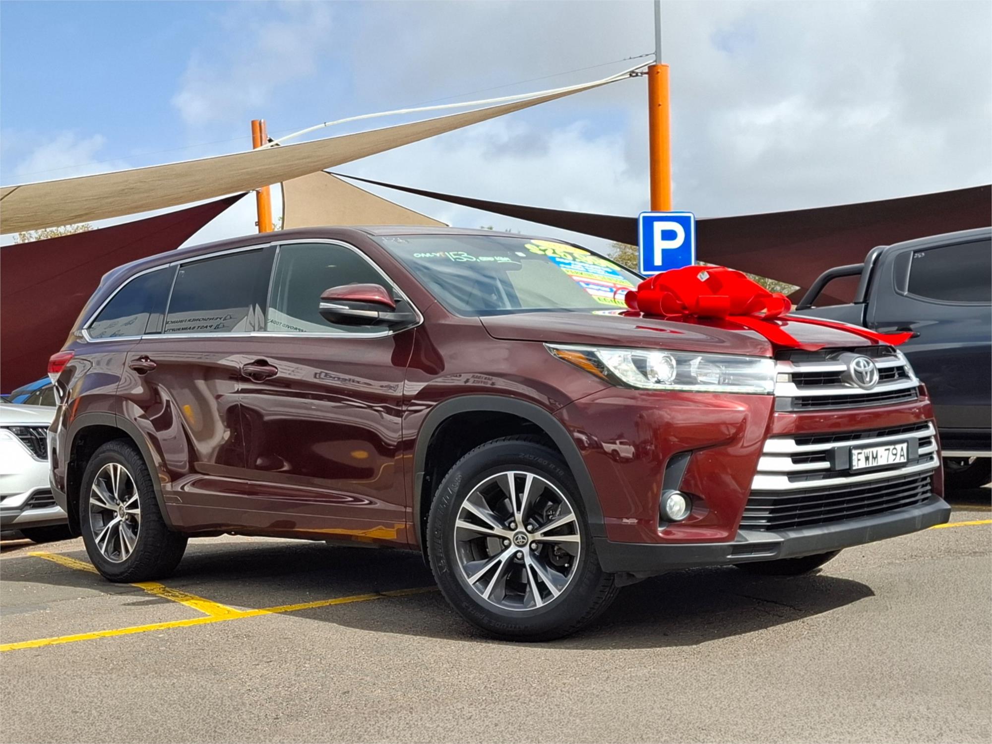 2017 TOYOTA KLUGER GSU55R MY17 GX (4x4) 8 SP AUTOMATIC 4D WAGON
