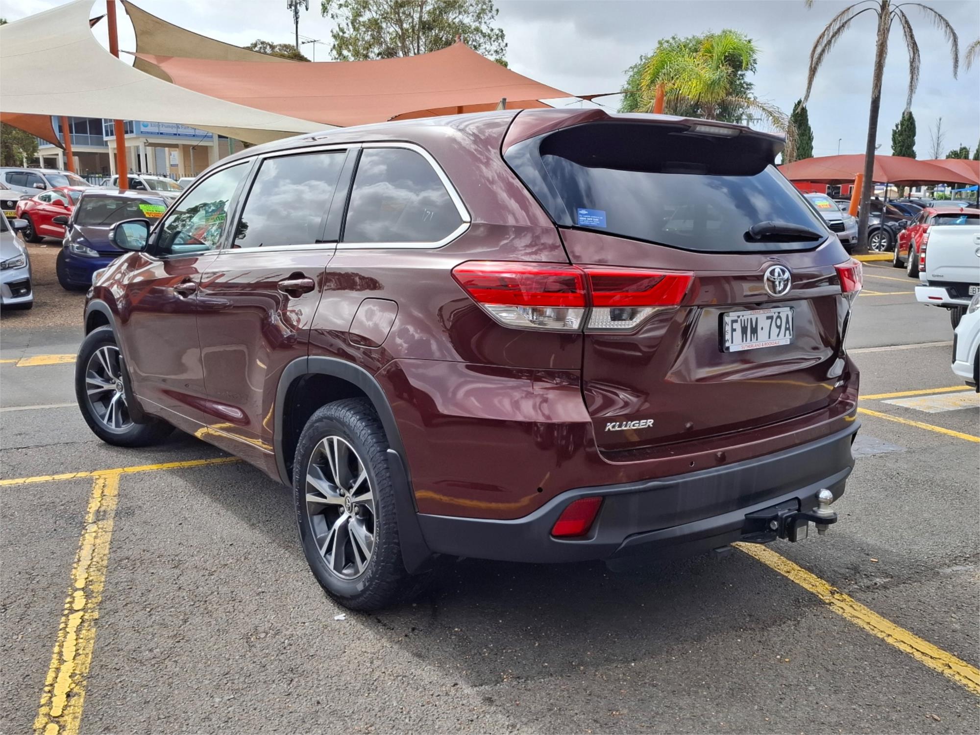 2017 TOYOTA KLUGER GSU55R MY17 GX (4x4) 8 SP AUTOMATIC 4D WAGON