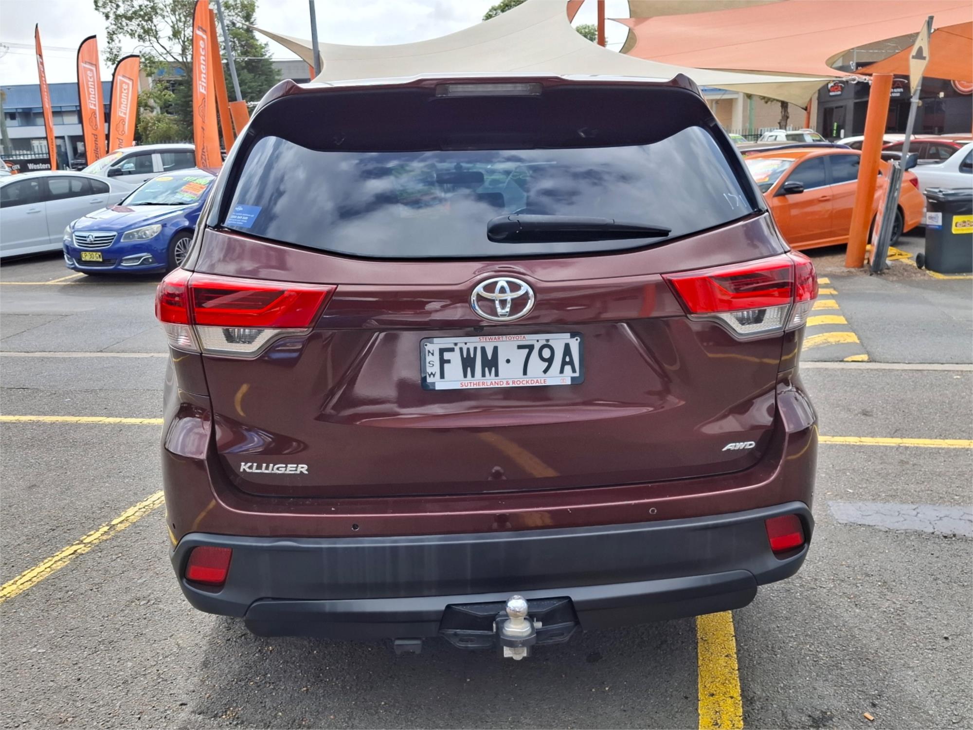 2017 TOYOTA KLUGER GSU55R MY17 GX (4x4) 8 SP AUTOMATIC 4D WAGON