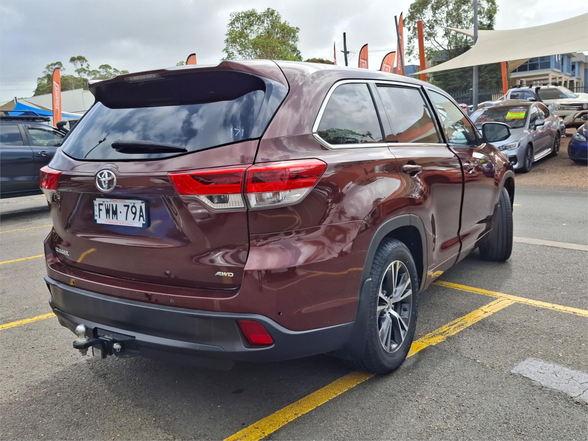 2017 TOYOTA KLUGER GSU55R MY17 GX (4x4) 8 SP AUTOMATIC 4D WAGON