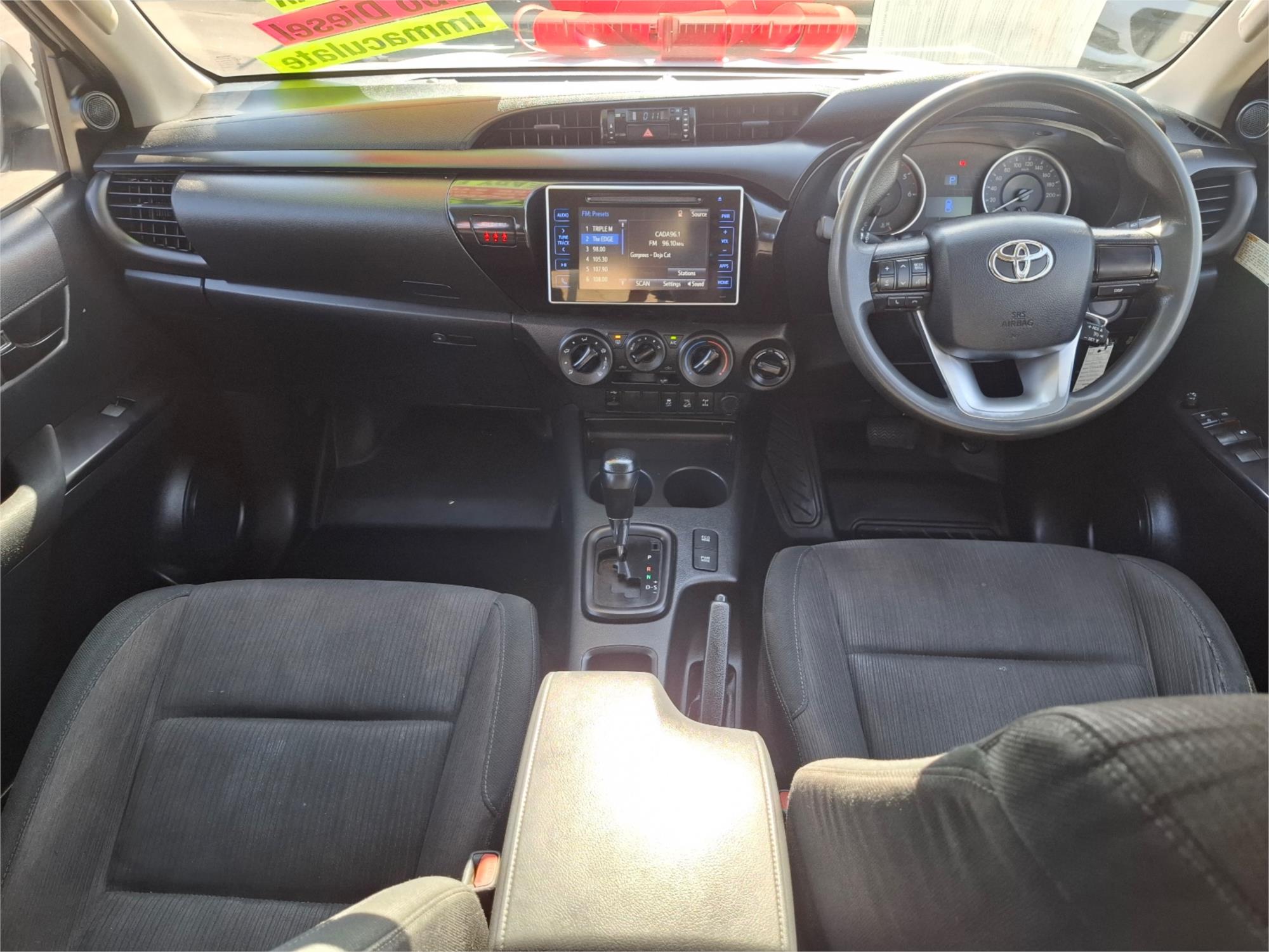 2018 TOYOTA HILUX GUN126R MY17 SR+ (4x4) 6 SP AUTOMATIC DUAL CAB UTILITY