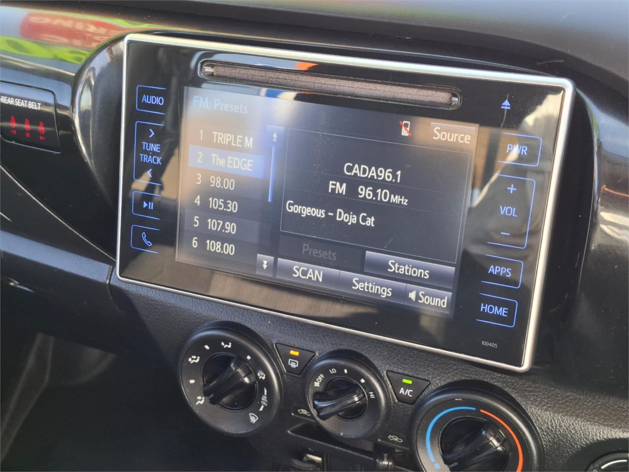 2018 TOYOTA HILUX GUN126R MY17 SR+ (4x4) 6 SP AUTOMATIC DUAL CAB UTILITY