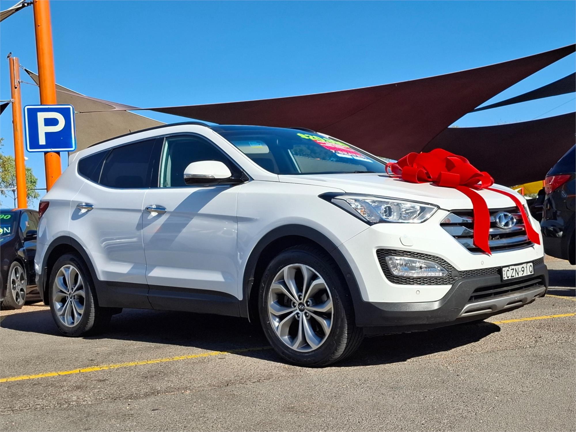 2015 HYUNDAI SANTA FE DM SERIES II (DM3) HIGHLANDER CRDi (4x4) 6 SP AUTOMATIC 4D WAGON