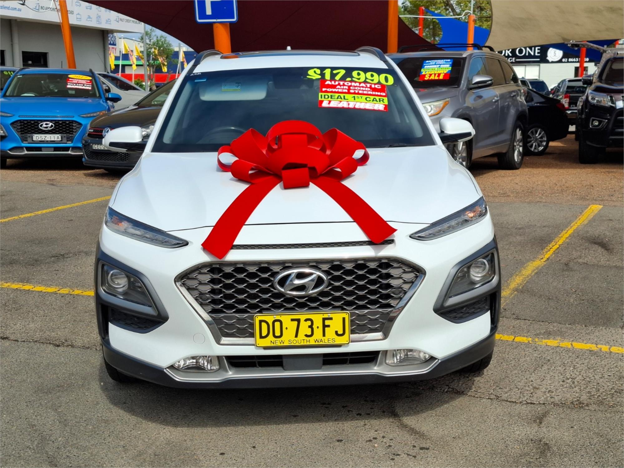 2018 HYUNDAI KONA OS.2 MY19 HIGHLANDER (FWD) 6 SP AUTOMATIC 4D WAGON
