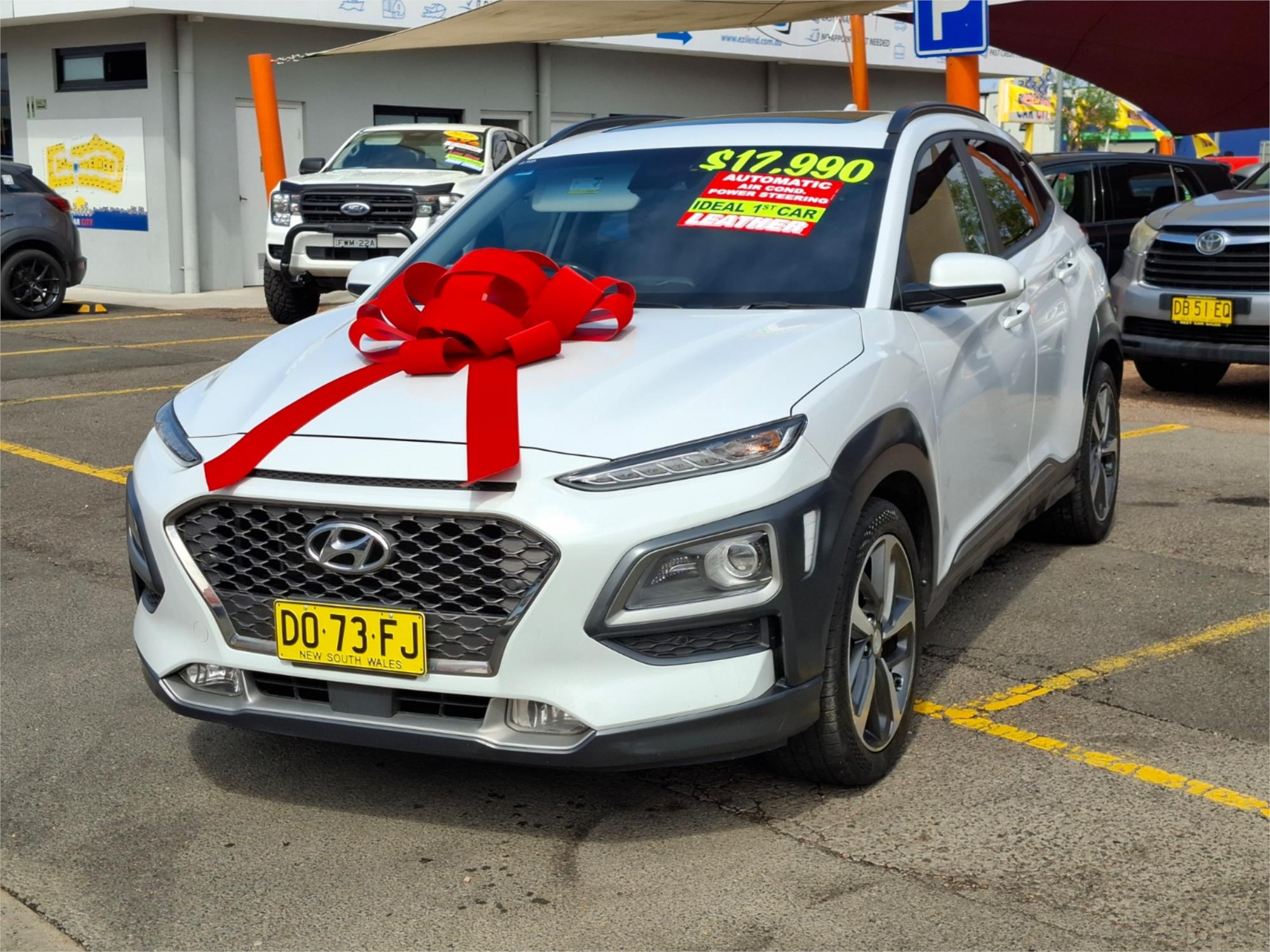 2018 HYUNDAI KONA OS.2 MY19 HIGHLANDER (FWD) 6 SP AUTOMATIC 4D WAGON