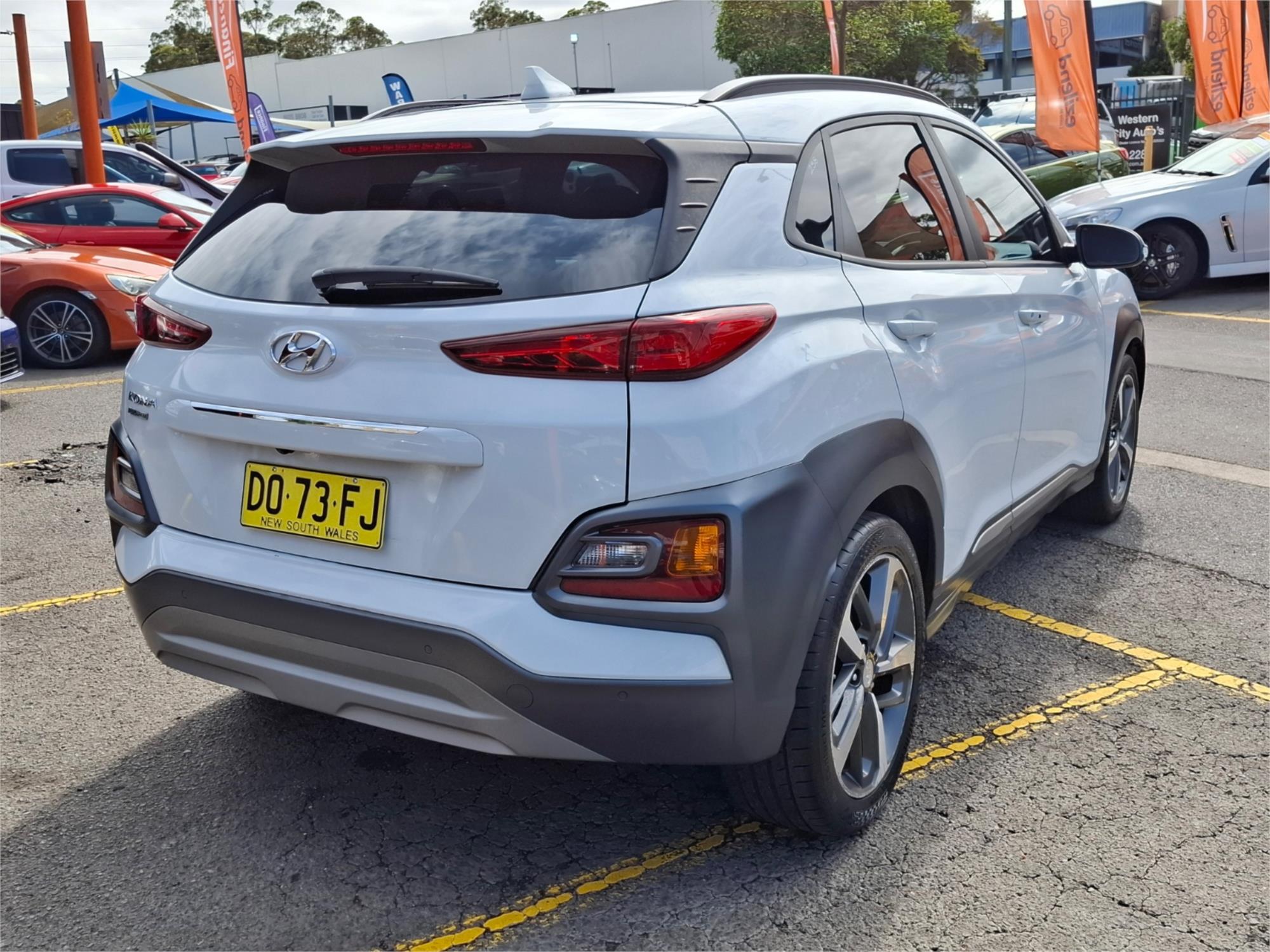 2018 HYUNDAI KONA OS.2 MY19 HIGHLANDER (FWD) 6 SP AUTOMATIC 4D WAGON
