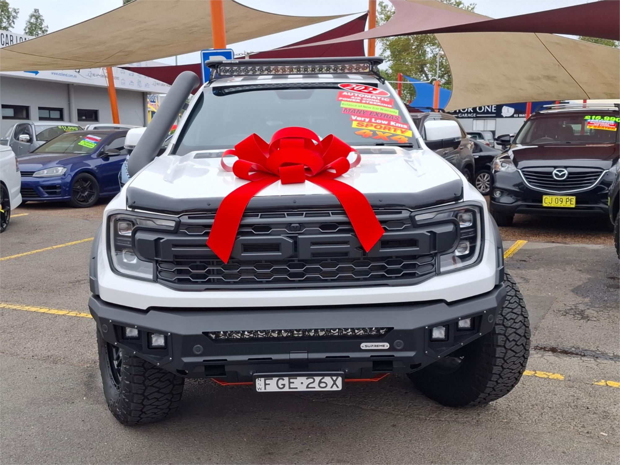 2024 FORD RANGER PY MY24 RAPTOR 3.0 (4x4) 10 SP AUTOMATIC DOUBLE CAB P/UP