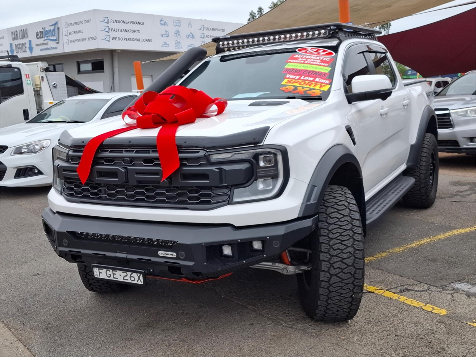 2024 FORD RANGER PY MY24 RAPTOR 3.0 (4x4) 10 SP AUTOMATIC DOUBLE CAB P/UP