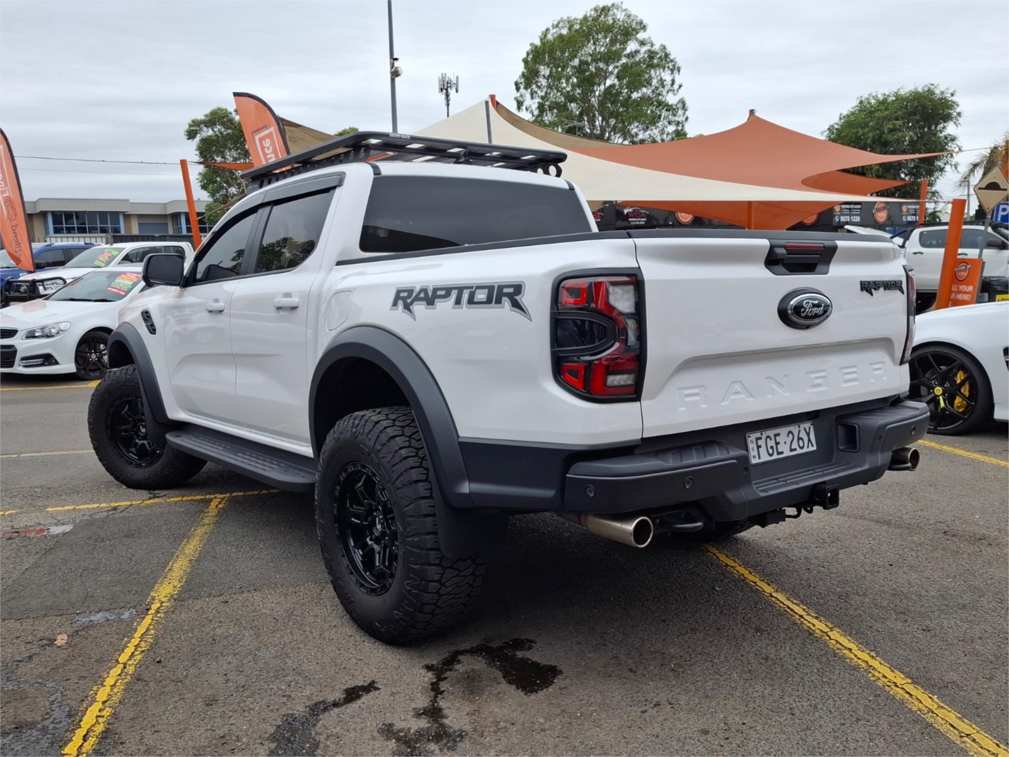 2024 FORD RANGER PY MY24 RAPTOR 3.0 (4x4) 10 SP AUTOMATIC DOUBLE CAB P/UP