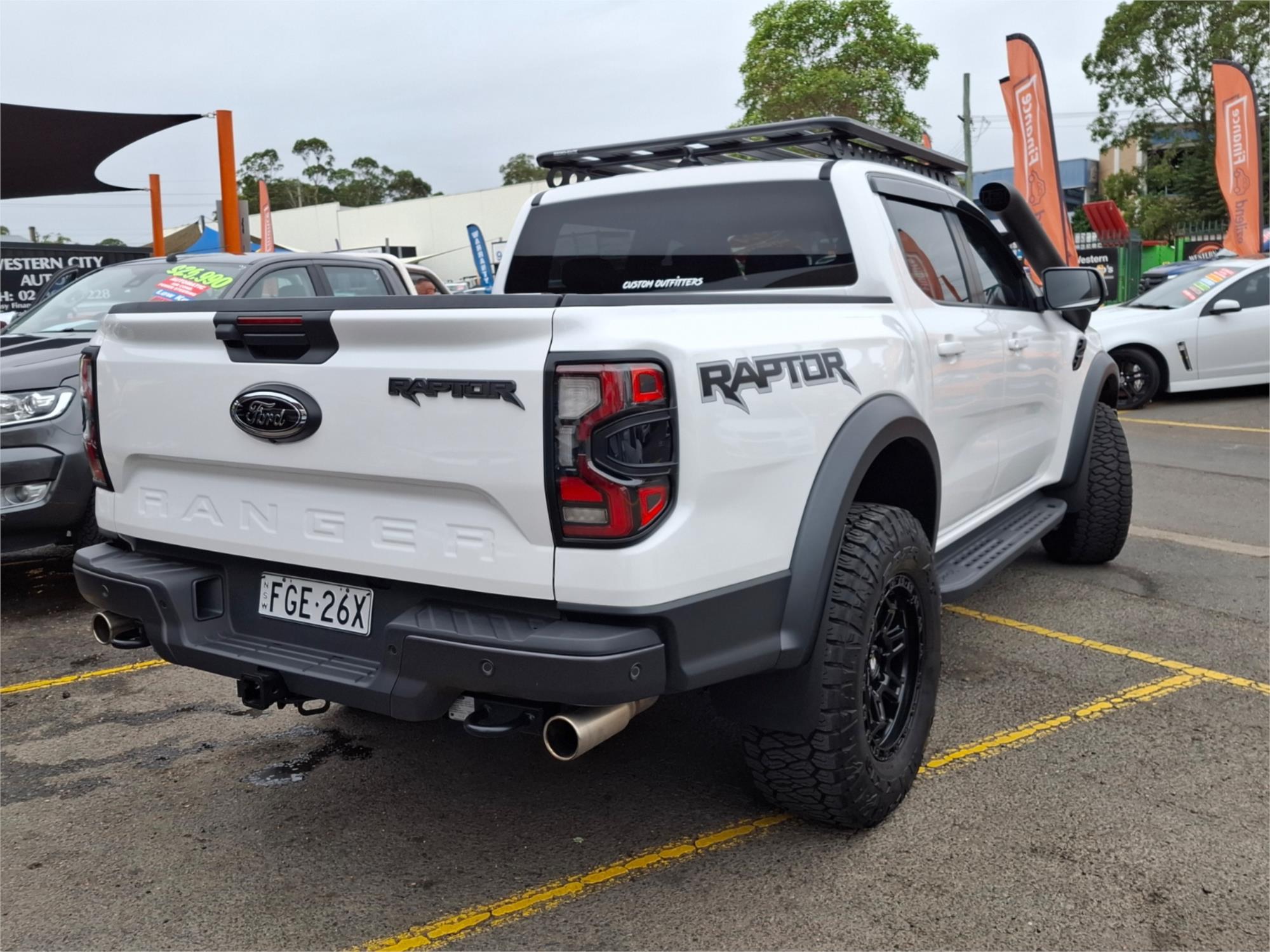 2024 FORD RANGER PY MY24 RAPTOR 3.0 (4x4) 10 SP AUTOMATIC DOUBLE CAB P/UP