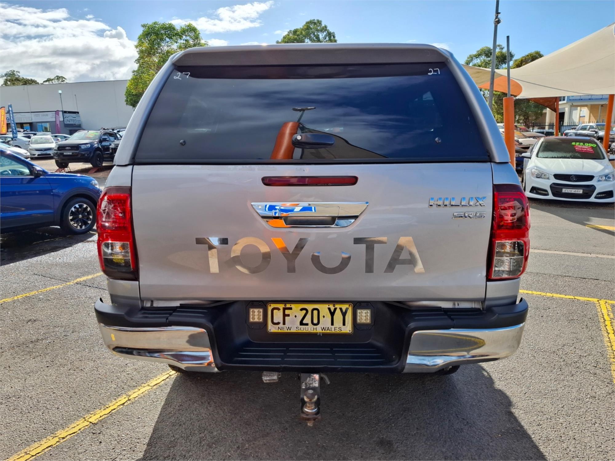 2016 TOYOTA HILUX GUN126R SR5 (4x4) 6 SP AUTOMATIC DUAL CAB UTILITY