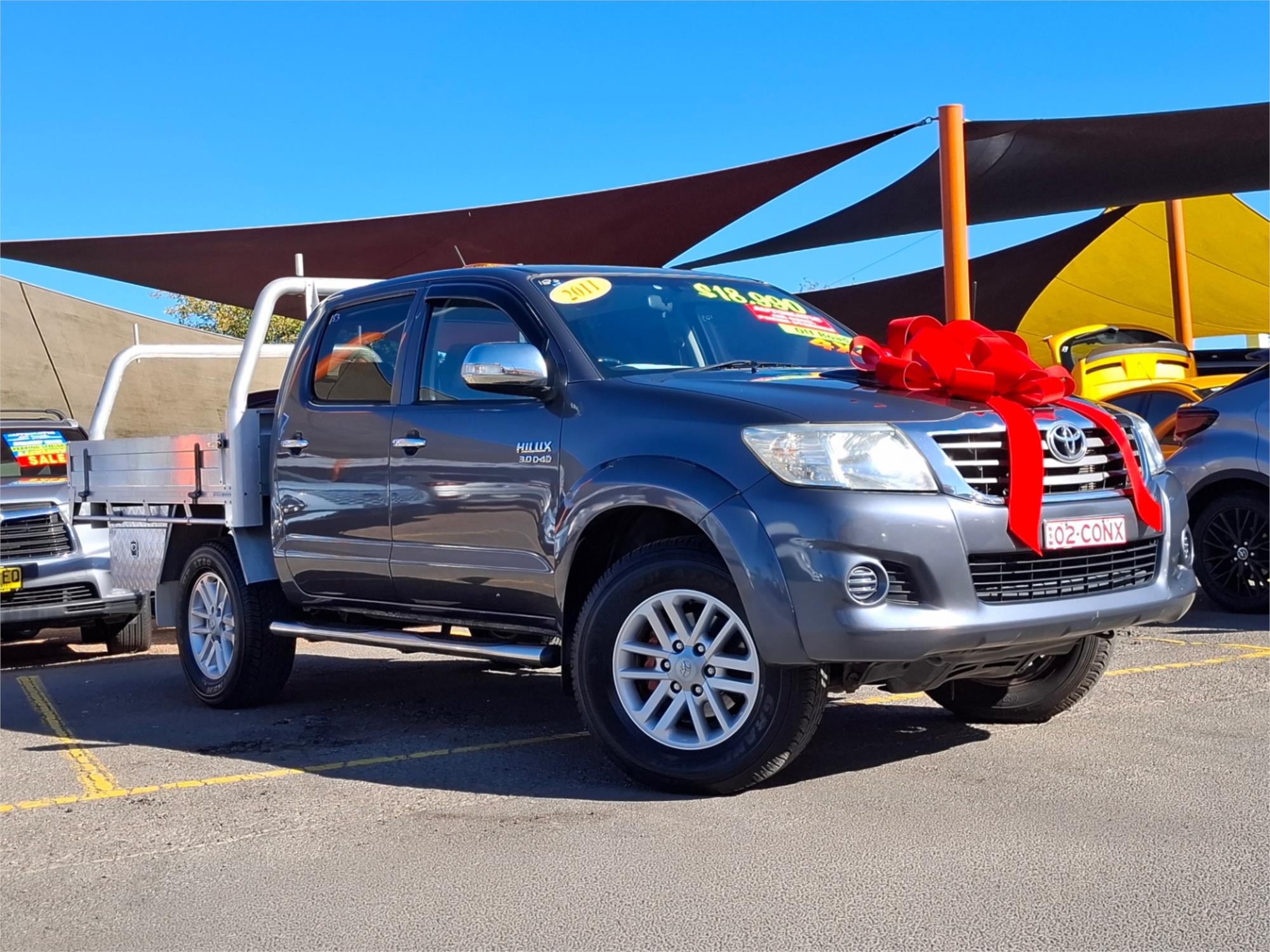 2011 TOYOTA HILUX GGN25R MY12 SR5 (4x4) 5 SP AUTOMATIC DUAL CAB P/UP