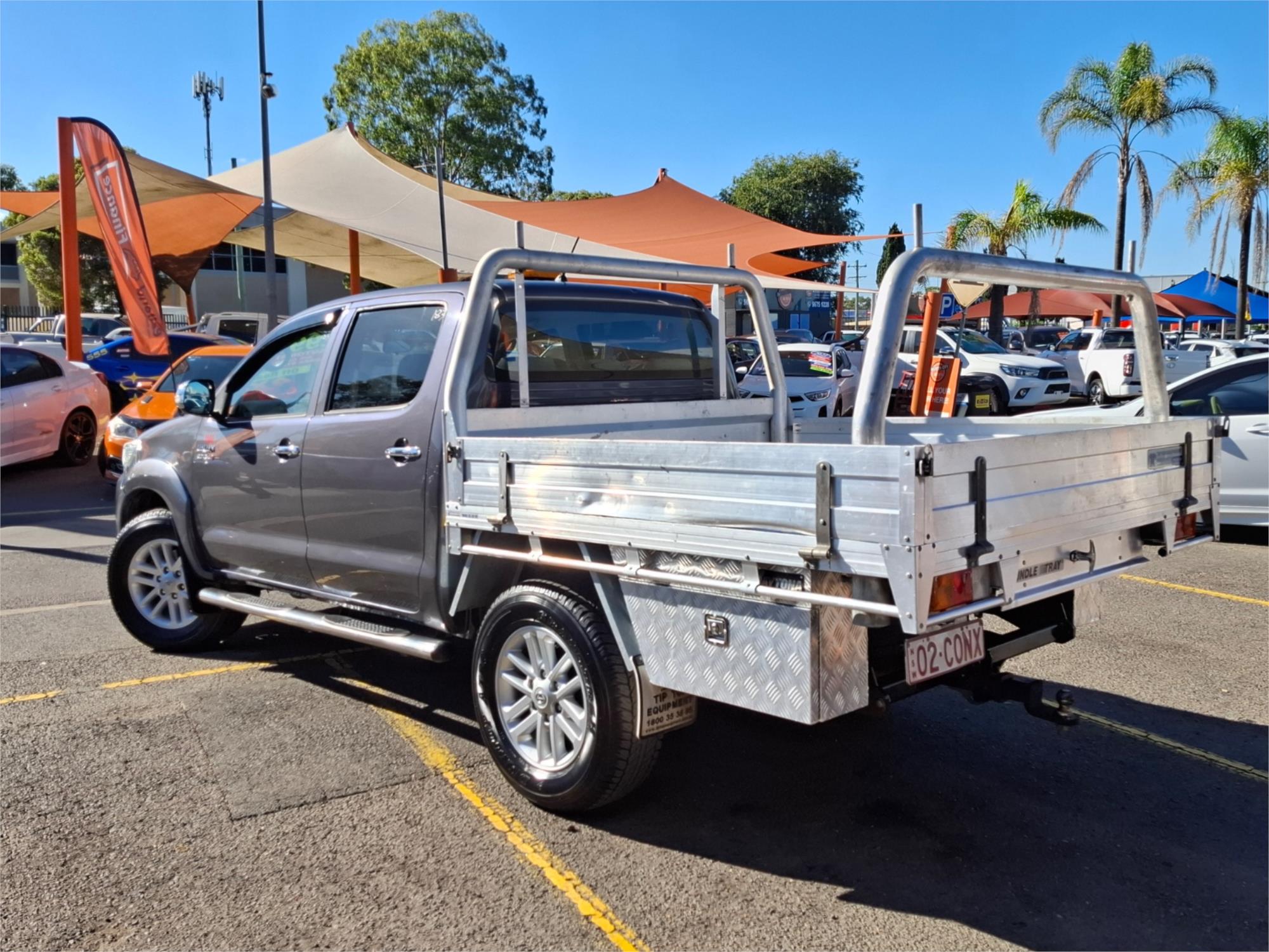 2011 TOYOTA HILUX GGN25R MY12 SR5 (4x4) 5 SP AUTOMATIC DUAL CAB P/UP