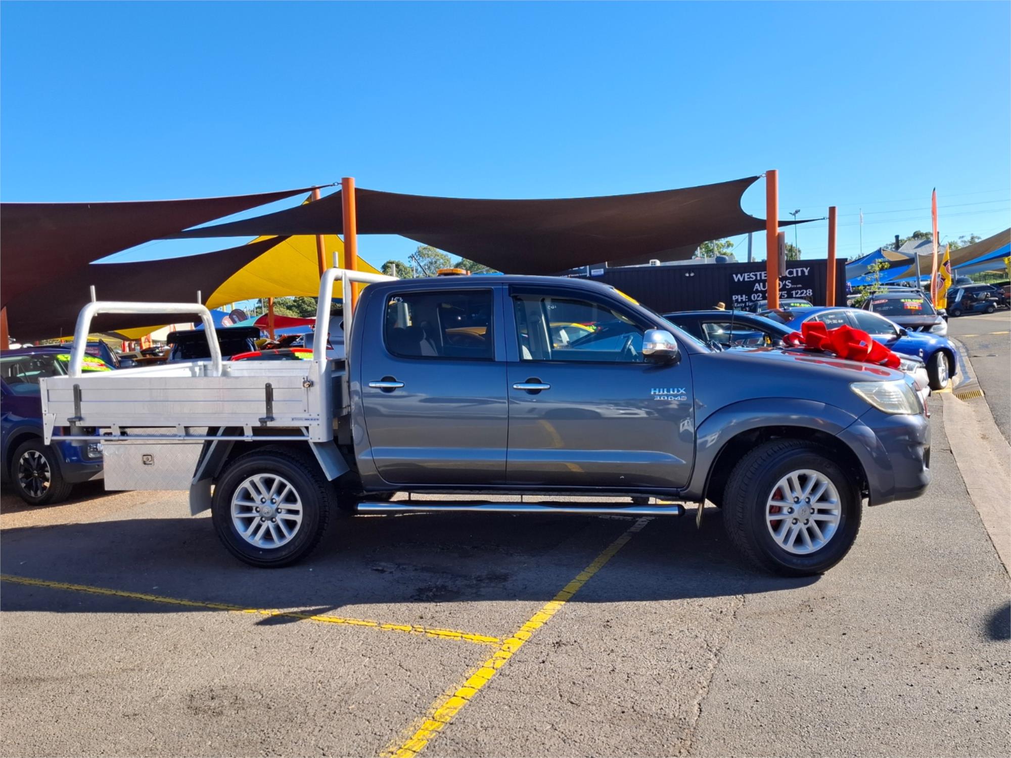 2011 TOYOTA HILUX GGN25R MY12 SR5 (4x4) 5 SP AUTOMATIC DUAL CAB P/UP