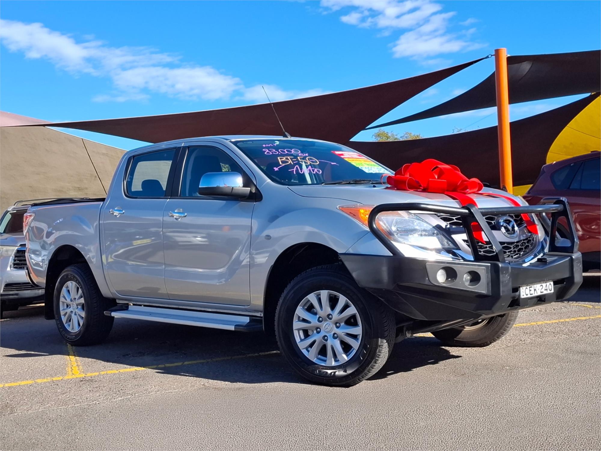 2012 MAZDA BT-50 XTR (4x4) 6 SP AUTOMATIC DUAL CAB UTILITY
