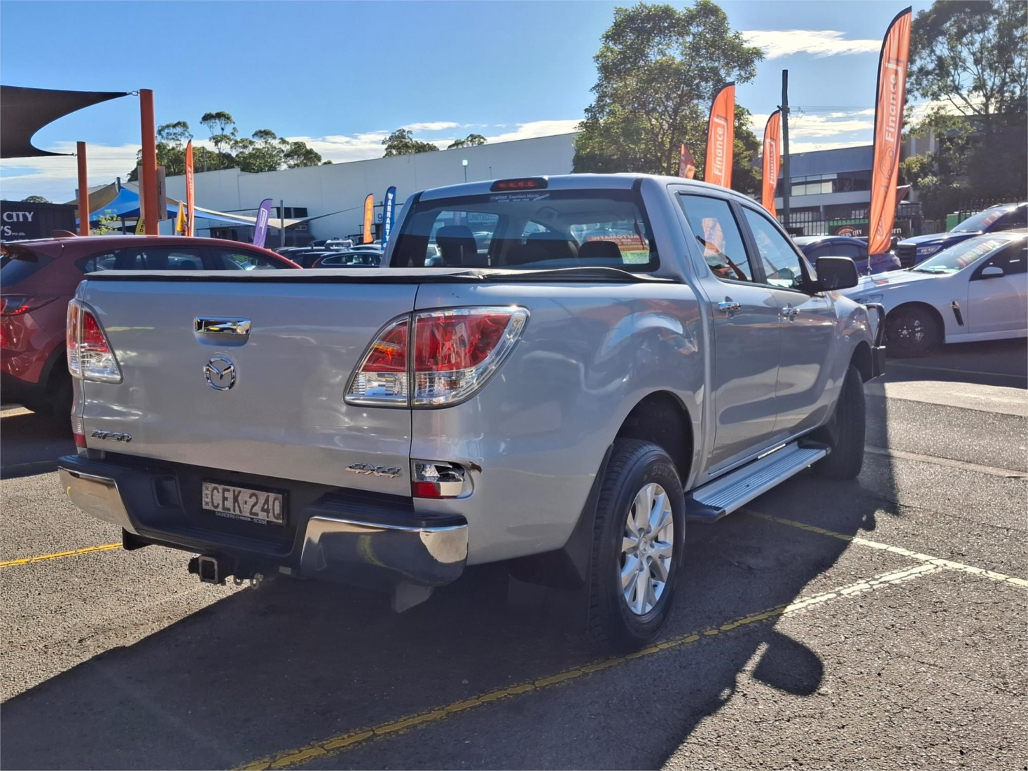 2012 MAZDA BT-50 XTR (4x4) 6 SP AUTOMATIC DUAL CAB UTILITY