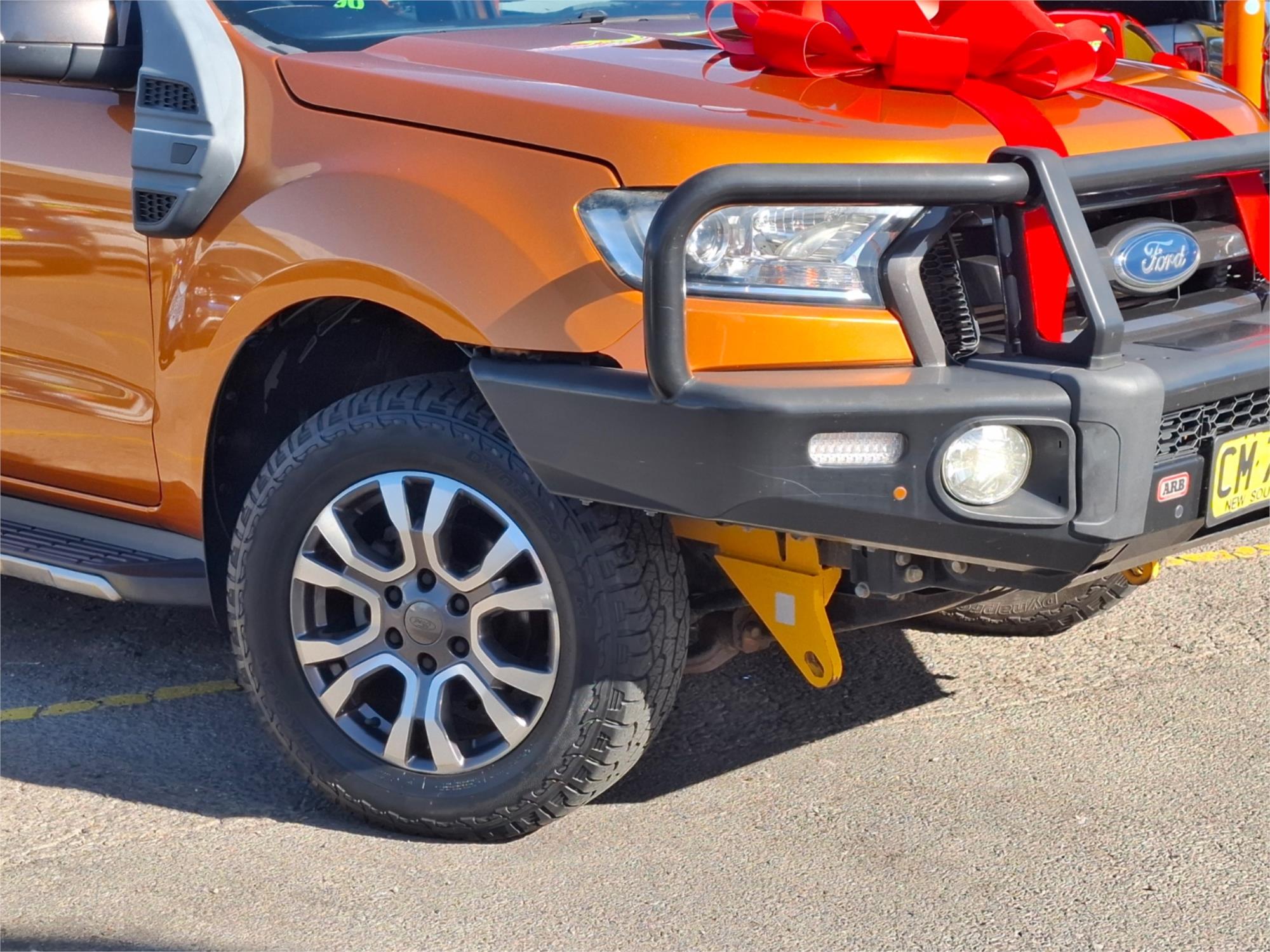 2017 FORD RANGER PX MKII MY17 WILDTRAK 3.2 (4x4) 6 SP MANUAL DUAL CAB P/UP