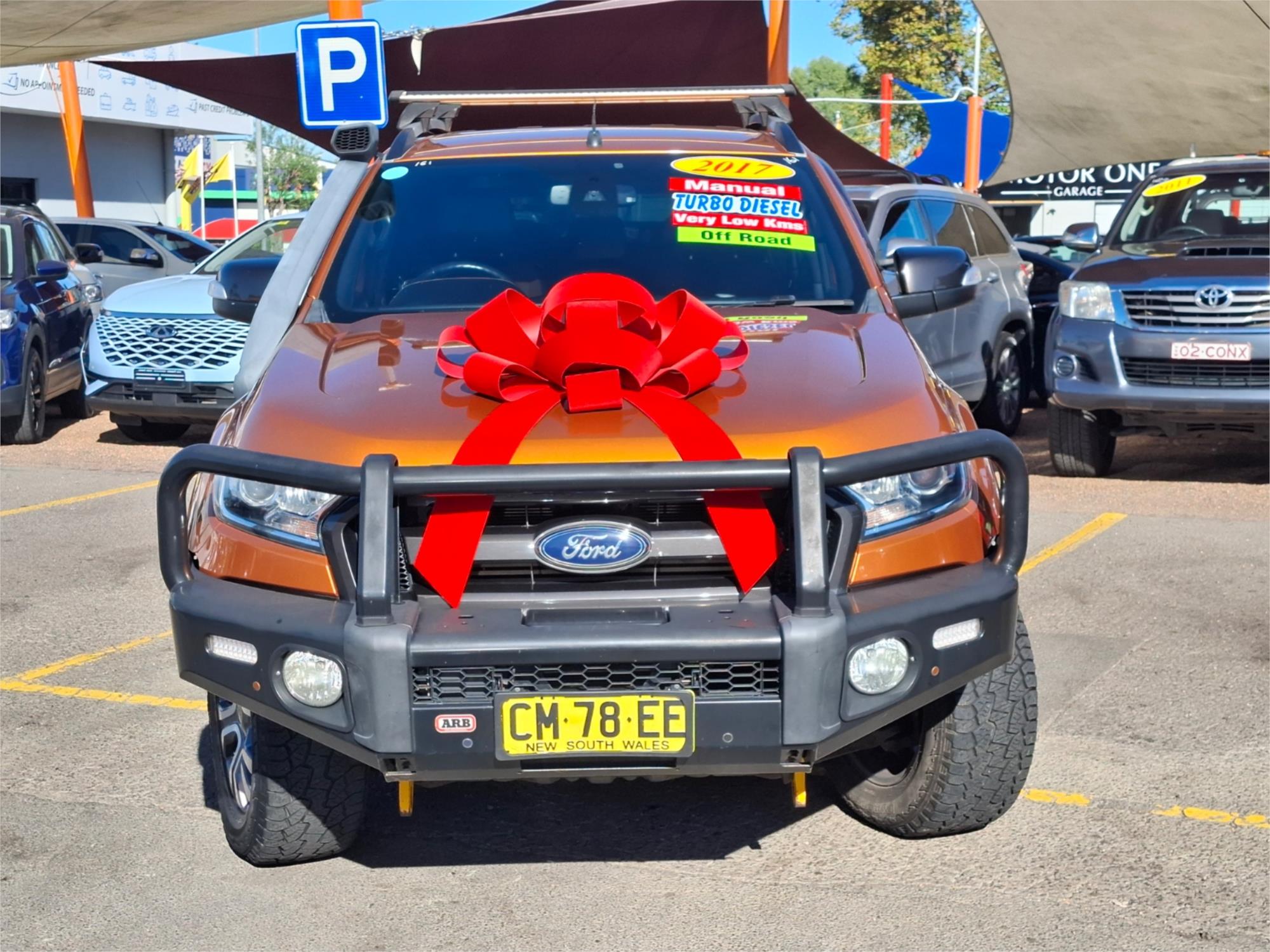 2017 FORD RANGER PX MKII MY17 WILDTRAK 3.2 (4x4) 6 SP MANUAL DUAL CAB P/UP