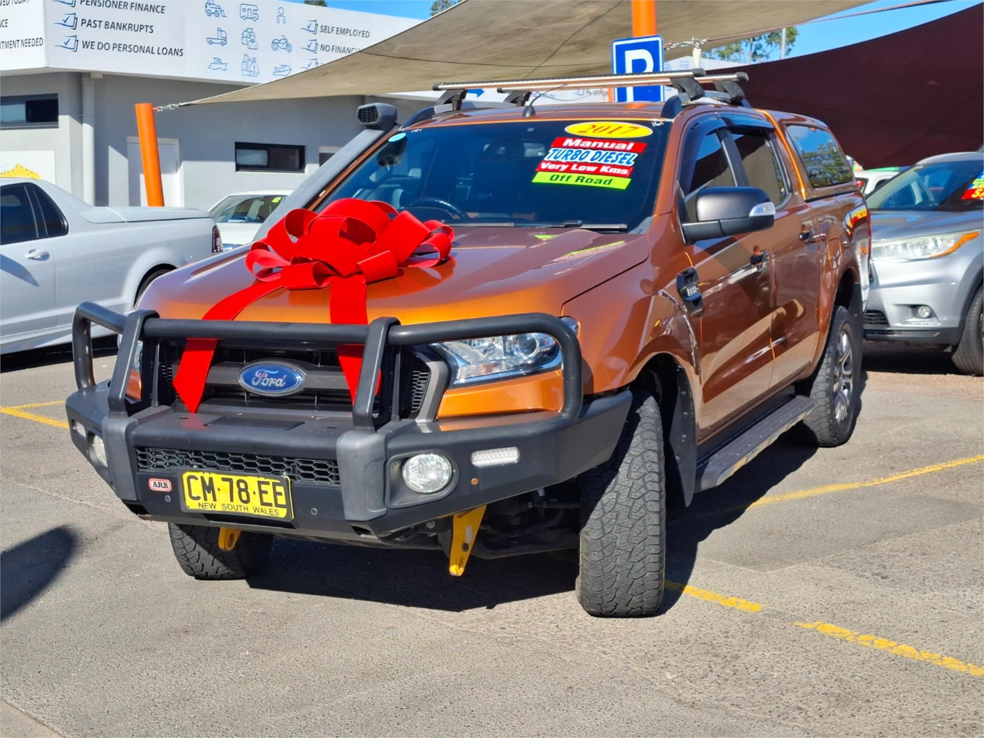 2017 FORD RANGER PX MKII MY17 WILDTRAK 3.2 (4x4) 6 SP MANUAL DUAL CAB P/UP