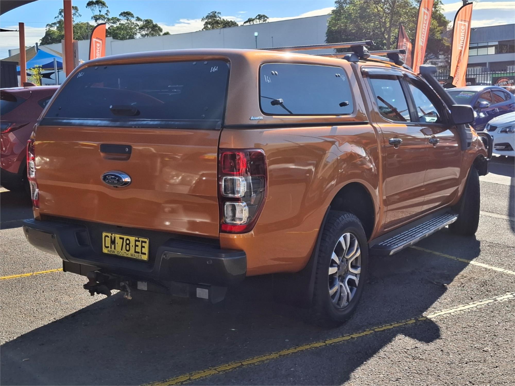 2017 FORD RANGER PX MKII MY17 WILDTRAK 3.2 (4x4) 6 SP MANUAL DUAL CAB P/UP