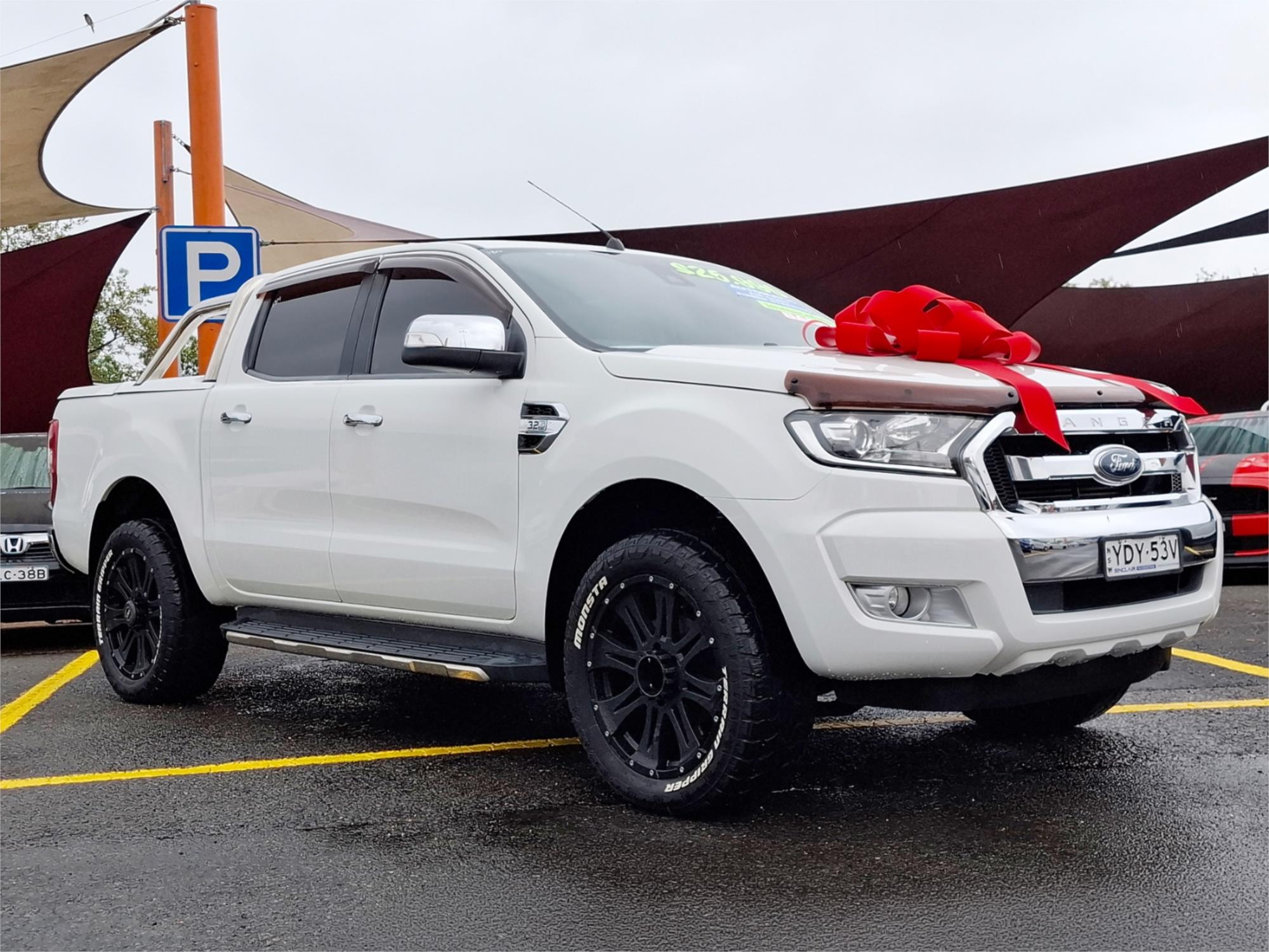 2016 FORD RANGER PX MKII XLT 3.2 (4x4) 6 SP AUTOMATIC DUAL CAB UTILITY
