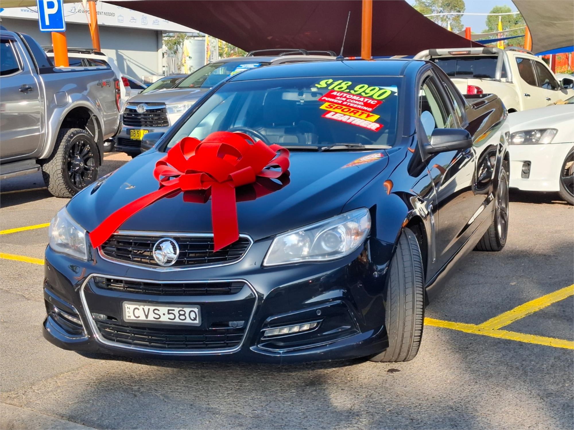 2014 HOLDEN UTE VF MY15 SV6 6 SP AUTOMATIC UTILITY