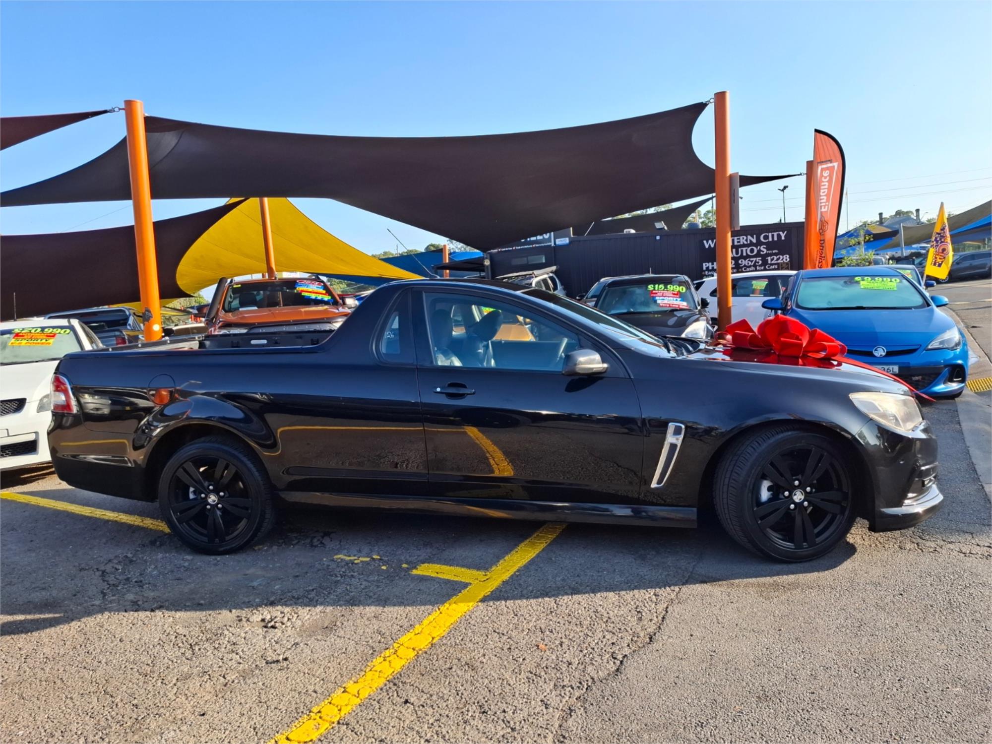 2014 HOLDEN UTE VF MY15 SV6 6 SP AUTOMATIC UTILITY