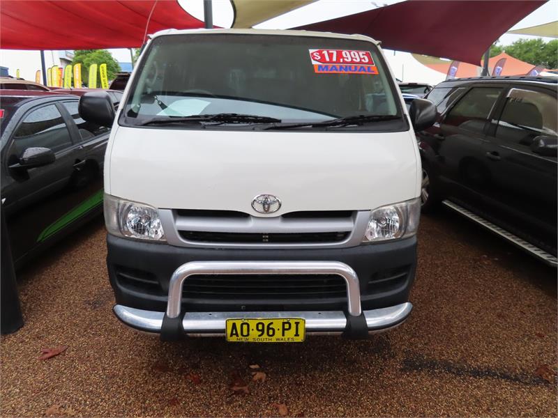2007 TOYOTA HIACE KDH201R AUTOMATIC VAN