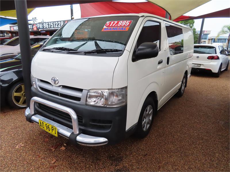 2007 TOYOTA HIACE KDH201R AUTOMATIC VAN