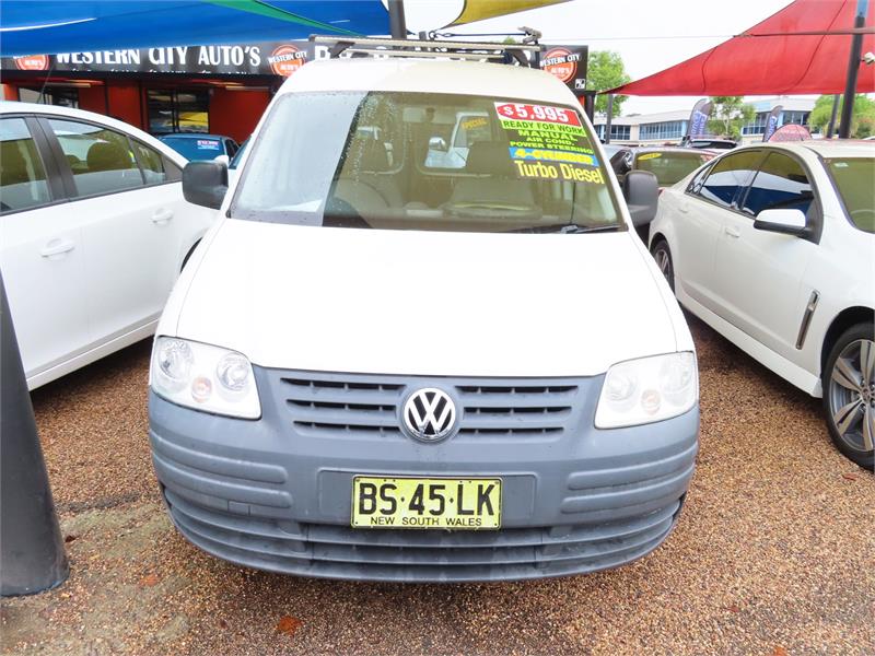 2007 VOLKSWAGEN CADDY MANUAL VAN
