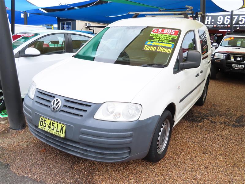 2007 VOLKSWAGEN CADDY MANUAL VAN