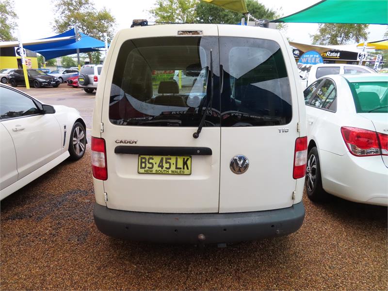 2007 VOLKSWAGEN CADDY MANUAL VAN