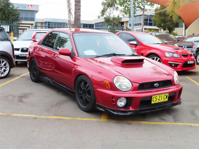 2001 SUBARU IMPREZA S WRX MANUAL SEDAN