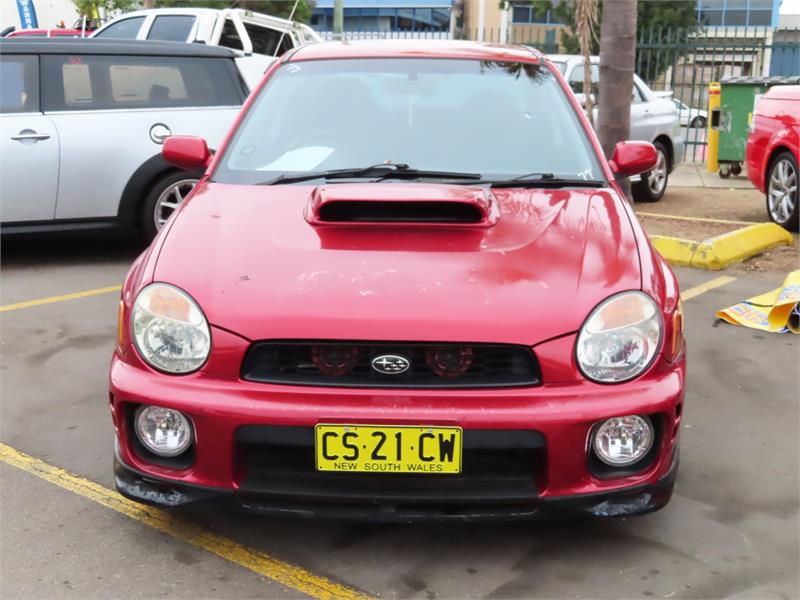 2001 SUBARU IMPREZA S WRX MANUAL SEDAN