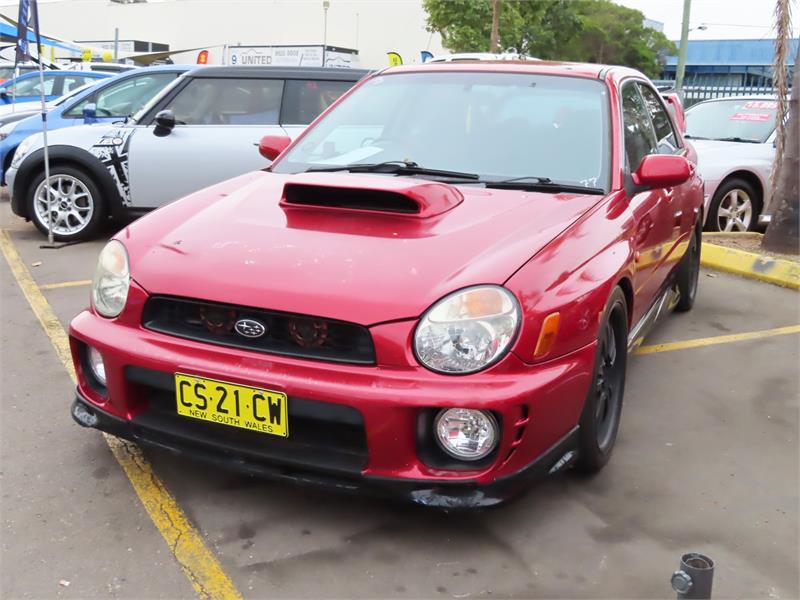 2001 SUBARU IMPREZA S WRX MANUAL SEDAN