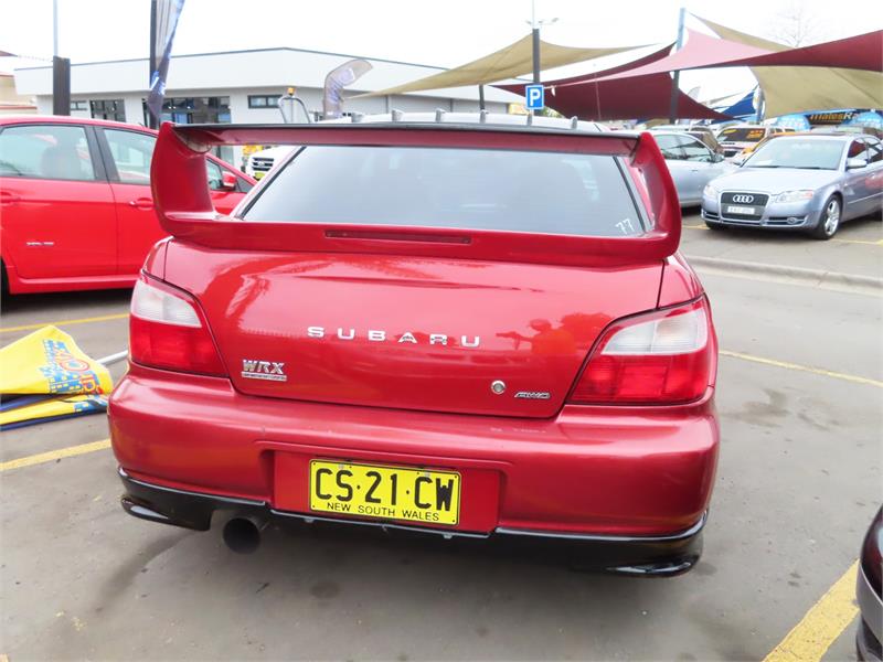 2001 SUBARU IMPREZA S WRX MANUAL SEDAN