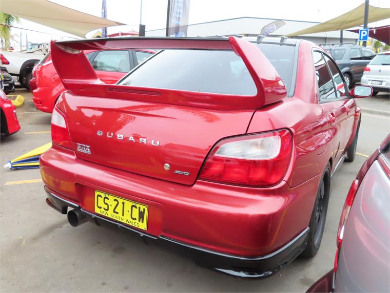 2001 SUBARU IMPREZA S WRX MANUAL SEDAN