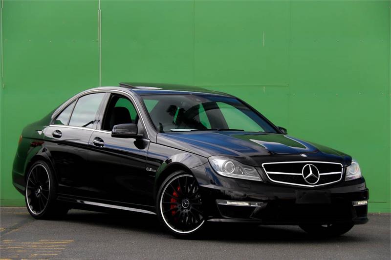 2012 MERCEDES-BENZ C-CLASS W204 C63 AMG SPORTS AUTOMATIC SEDAN
