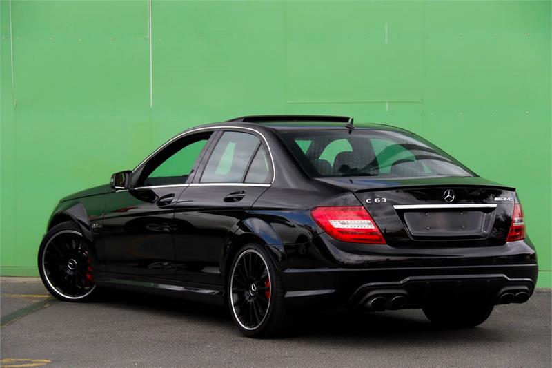 2012 MERCEDES-BENZ C-CLASS W204 C63 AMG SPORTS AUTOMATIC SEDAN