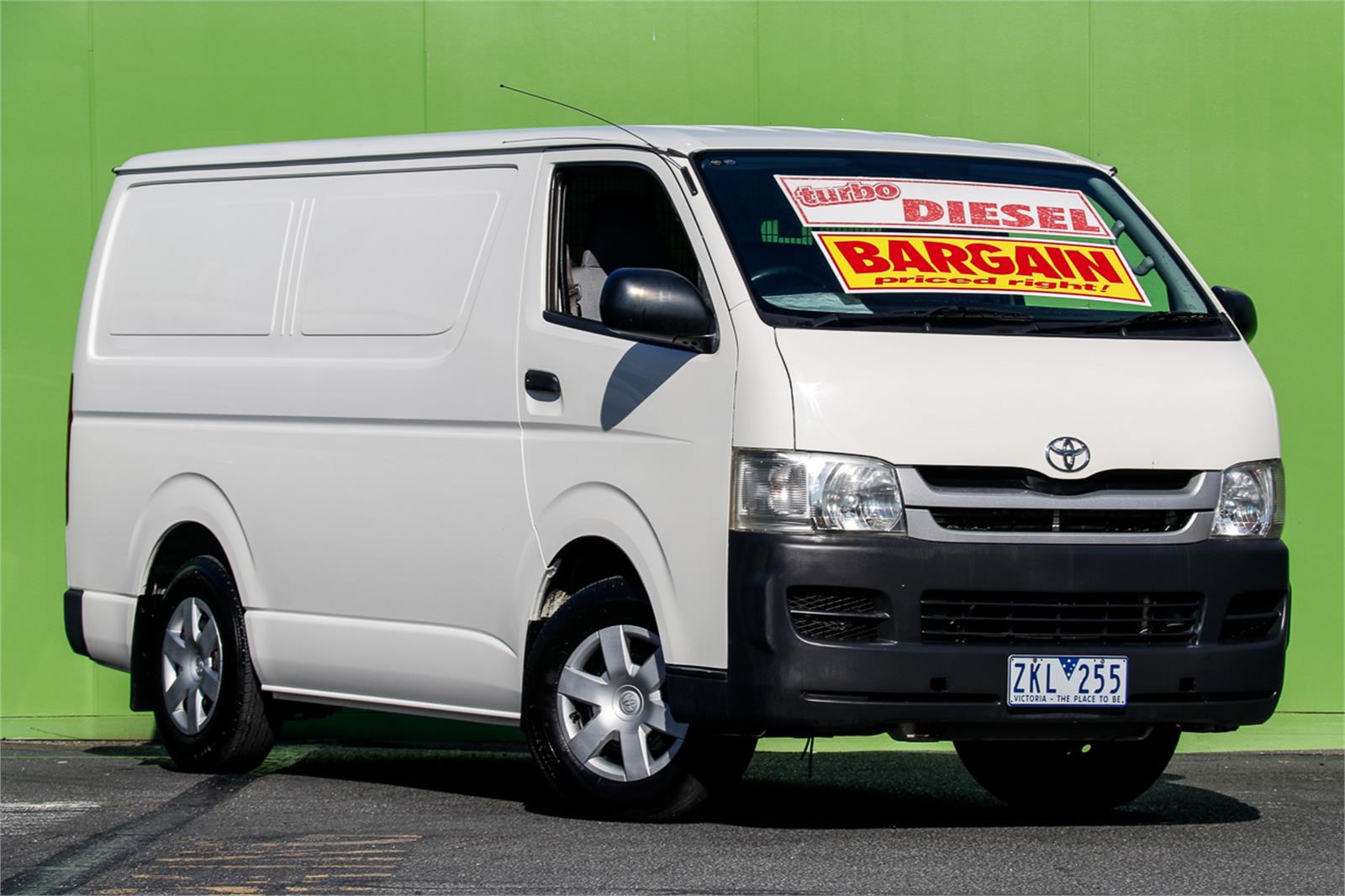 2008 TOYOTA HIACE KDH201R MANUAL VAN