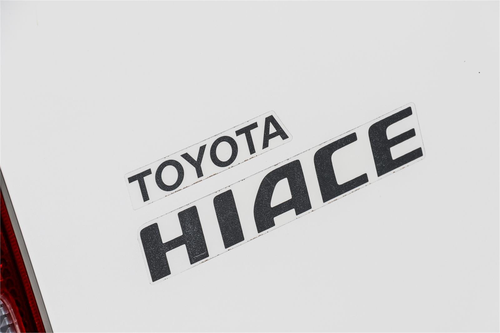 2008 TOYOTA HIACE KDH201R MANUAL VAN